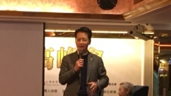 中国文化大学社会科学院院长赵建民。(记者陈筠摄)