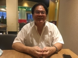 台湾国际战略学会理事长王昆义。(陈筠摄)
