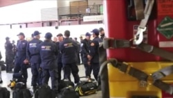 洛杉矶县消防精英驰援尼泊尔震灾 洛杉矶县消防精英驰援尼泊尔震灾