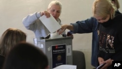 Фото: скриня для "референдуму" у Волгограді, Росія, 23 вересня 2022 для голосування мешканців окупованих територій