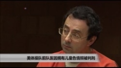 前美奥运体操队医生因儿童色情被判监禁60年 前美奥运体操队医生因儿童色情被判监禁60年