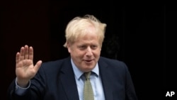 资料照:英国首相约翰逊 (2020年1月8日)