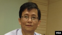 元贞联合法律事务所创建人詹顺贵律师(美国之音燕青拍摄)