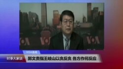 VOA连线:郭文贵指王岐山以贪反贪 各方作何反应 VOA连线:郭文贵指王岐山以贪反贪 各方作何反应
