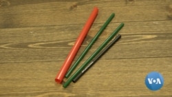 VOA英语视频: 环保吸管对抗塑料产品小兵立大功 VOA英语视频: 环保吸管对抗塑料产品小兵立大功