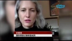 ICIJ成员欧蕾珊(Alexa Olesen)4月8日通过Skype接受美国之音专访(1) ICIJ成员欧蕾珊(Alexa Olesen)4月8日通过Skype接受美国之音专访(1)