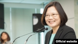 台湾民进党主席蔡英文 (民主进步党官方网站)