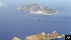 中国称“钓鱼岛”,日本称“尖阁群岛”的群岛(资料照片)