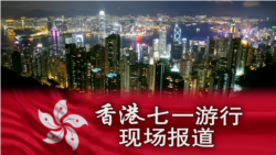 海峡论谈:香港七一游行现场报道 海峡论谈:香港七一游行现场报道