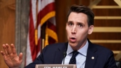 共和党联邦参议员霍利(Sen. Josh Hawley, R-MO)