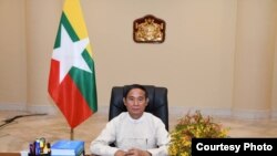 မြန်မာနှစ်သစ် အတွက် သမ္မတ ဦးဝင်းမြင့် နှစ်သစ် ဆုတောင်းပေးပို့။ ဓာတ်ပုံ - နိုင်ငံတော်သမ္မတရုံး