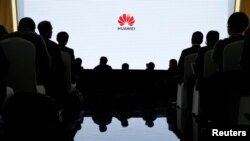 华为公司2019年1月24日在北京举行产品介绍会(路透社)