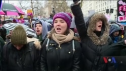 Жіночі протести пройшли у США та інших країнах. Відео Жіночі протести пройшли у США та інших країнах. Відео