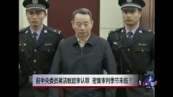 时事大家谈:前中央委员蒋洁敏庭审认罪,密集审判季节来临? 时事大家谈:前中央委员蒋洁敏庭审认罪,密集审判季节来临?