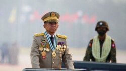 အကြမ်းဖက်အဖွဲ့တွေကို အမြစ်ဖြတ်ချေမှုန်းမယ်လို့ မြန်မာစစ်ခေါင်းဆောင် ပြောဆို အကြမ်းဖက်အဖွဲ့တွေကို အမြစ်ဖြတ်ချေမှုန်းမယ်လို့ မြန်မာစစ်ခေါင်းဆောင် ပြောဆို