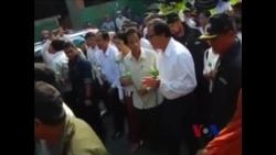 柬埔寨工人纪念前工会领导遭暗杀10周年 柬埔寨工人纪念前工会领导遭暗杀10周年