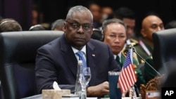美国国防部长奥斯汀在印尼雅加达出席东盟防长会议。(2023年11月16日)