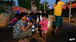 ၂၀၁၉ သြဂုတ်လတုန်းက ရှမ်းပြည်နယ် ကွတ်ခိုင်မှ ထွက်ပြေးလာသော ဒုက္ခသည်များ