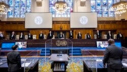 ICJ အမှု မြန်မာစစ်ကောင်စီကိုယ်စားလှယ်ဦးကိုကိုလှိုင်နဲ့ VOAမေးမြန်းမှု ICJ အမှု မြန်မာစစ်ကောင်စီကိုယ်စားလှယ်ဦးကိုကိုလှိုင်နဲ့ VOAမေးမြန်းမှု