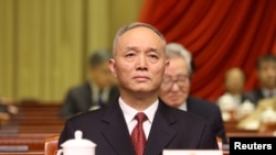 2017年1月12日,北京代市长蔡奇参加北京政协会议