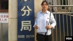 江西维权人士刘萍曾经在2011年参选人大代表,随后积极参与维权活动 (图片来自:博讯网)