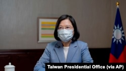 资料照:台湾总统蔡英文