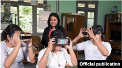 Myanmar startup 360ed developed an education app (360ed's AR Flashcards and Learning Apps)