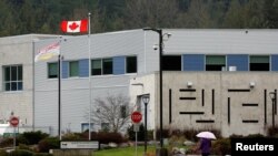 华为CFO孟晚舟在加拿大不列颠哥伦比亚枫树岭的一个女子拘留所里被拘押。(2018年12月8日)