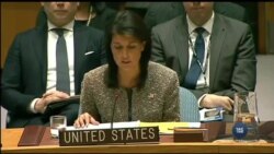 Ніккі Гейлі закликала країни світу розірвати дипломатичні відносини з КНДР після останнього запуску Пхеньяном ракети. Відео Ніккі Гейлі закликала країни світу розірвати дипломатичні відносини з КНДР після останнього запуску Пхеньяном ракети. Відео