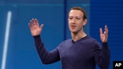 Facebook CEO Mark Zuckerberg