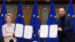 Brexit လွန် EU နဲ့ ကုန်သွယ်မှု သဘောတူညီချက် ဗြိတိန်ပါလီမန် အတည်ပြု Brexit လွန် EU နဲ့ ကုန်သွယ်မှု သဘောတူညီချက် ဗြိတိန်ပါလီမန် အတည်ပြု