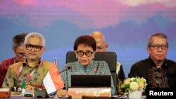 အင်ဒိုနီးရှားနိုင်ငံ နိုင်ငံခြားရေးဝန်ကြီး Retno Marsudi