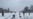 美国东北遭遇强降雪天气
