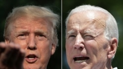 သမ္မတ Trump နဲ့ ဒုသမ္မတဟောင်း Joe Biden အပြိုင်မဲဆွယ် သမ္မတ Trump နဲ့ ဒုသမ္မတဟောင်း Joe Biden အပြိုင်မဲဆွယ်