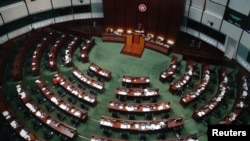 香港立法会(路透社2020年6月4日)