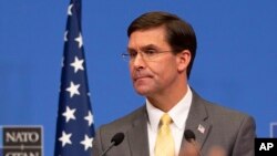 အမေရိကန်ကာကွယ်ရေးဝန်ကြီး Mark Esper