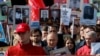 Архівне фото: росийський президент Путін бере участь в параді до Дня перемоги, Москва, травень 2022 року