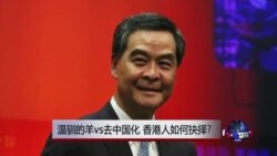 时事大家谈:温驯的羊vs去中国化,香港人如何抉择? 时事大家谈:温驯的羊vs去中国化,香港人如何抉择?