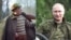 Леонід Брежнєв (ліворуч) і Володимир Путін, комбінована фотографія