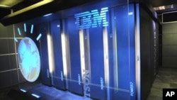 IBM提供的显示其电脑系统的照片(资料照片)