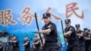 资料照:中国南京的特警在训练 (2017年9月27日)