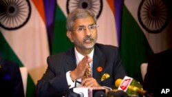 资料照:外交部长苏杰生(Subrahmanyam Jaishankar)