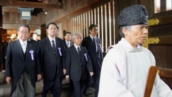 日本内阁要员参拜靖国神社所引发的反思和争议 日本内阁要员参拜靖国神社所引发的反思和争议