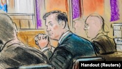 Перший день суду над Полом Манафортом 31 липня, 2018.
