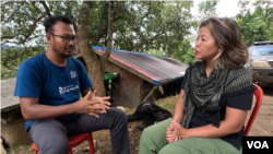 ဖက်ဒရယ် FM တည်ထောင်သူ ကိုတင့် နှင့် မအင်ကြင်းနိုင် (VOA)