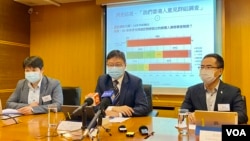 香港民意研究所4月9日公布最新民意调查显示,68%受访者认为中国全国人大常委会修改香港选举制度,拉远民主普选距离。 (美国之音/汤惠芸)