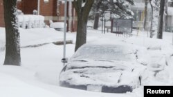 Trận bão tuyết lớn đầu tiên của năm nay, Iowa, 20/12/ 2012.