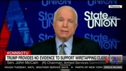 Американські законодавці закликають Трампа надати докази того, що телефони у його вежі прослуховувались за вказівкою Обами. Відео Американські законодавці закликають Трампа надати докази того, що телефони у його вежі прослуховувались за вказівкою Обами. Відео