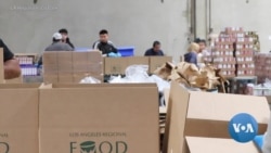 VOA英语视频: 慈善机构几近挣扎满足不断上升的食品需求 VOA英语视频: 慈善机构几近挣扎满足不断上升的食品需求