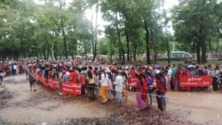 အလုပ်သမား ၇၀၀၀ ကျော် ပုသိမ်မှာ ဆန္ဒပြ အလုပ်သမား ၇၀၀၀ ကျော် ပုသိမ်မှာ ဆန္ဒပြ